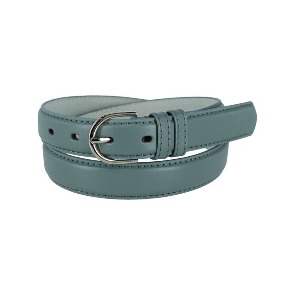 Women's Leather 1 1/8 Inch Dress Belt, M, Grey🙊 - Picture 5 of 5